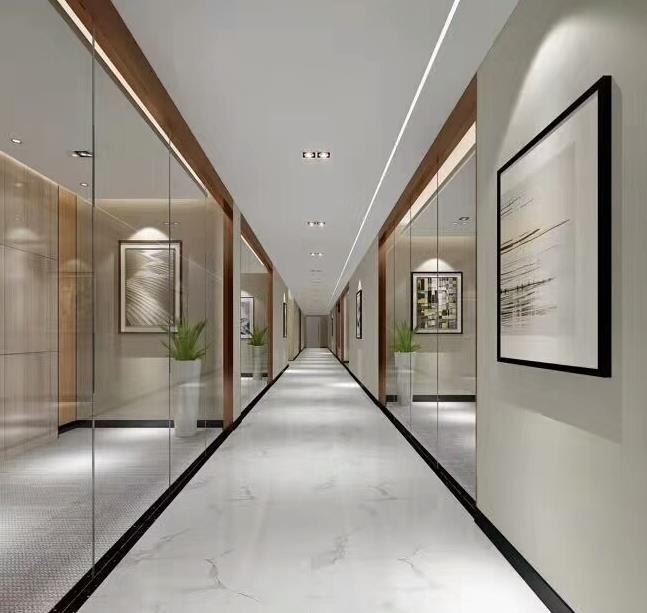 辦公樓裝修使用玻璃隔斷效果如何？