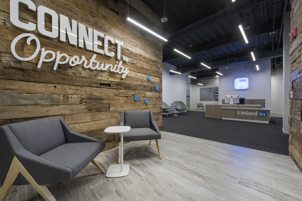 奧馬哈特色文化底蘊(yùn)展現(xiàn)、LinkedIn辦公室裝修設(shè)計