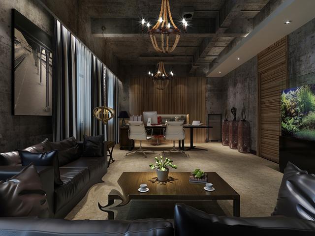 工業(yè)風(fēng)格辦公室就應(yīng)該這么設(shè)計(jì)，簡單大氣出效果