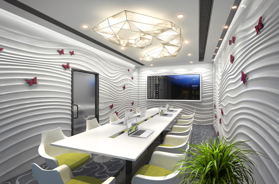 辦公室天花板裝飾的方法有哪些？開(kāi)敞式辦公室吊燈裝飾如