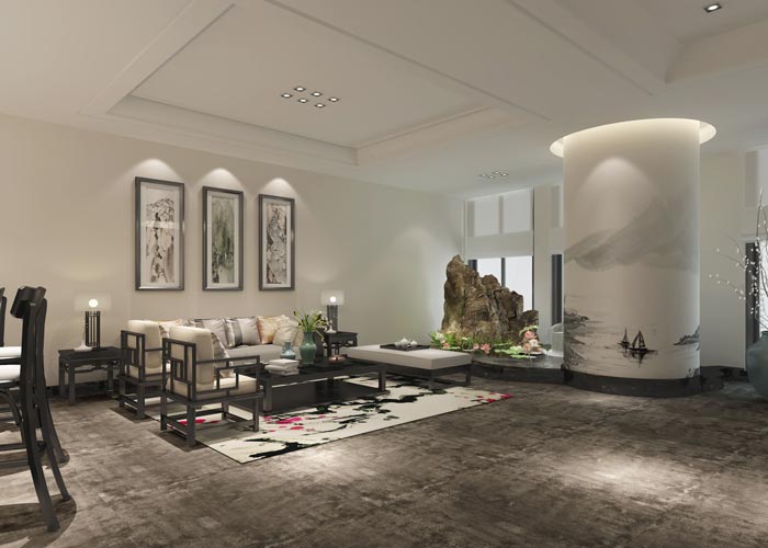 中式風(fēng)格辦公室裝修，展現(xiàn)獨(dú)特的東方美感