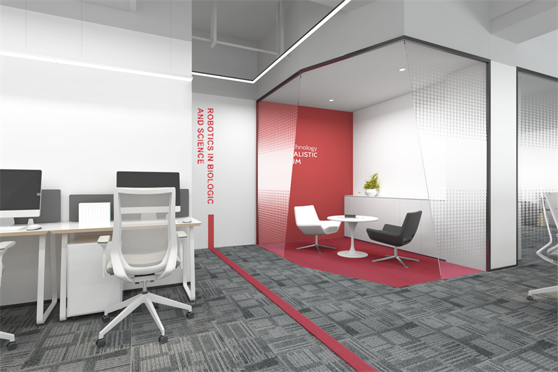 辦公室裝修顏色搭配技巧，辦公室顏色搭配效果圖